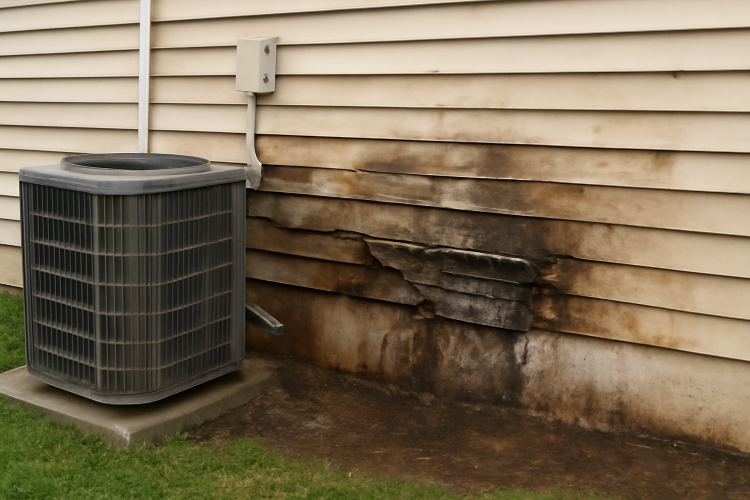 AC Unit Water Damage Restoration in Waconia, MN