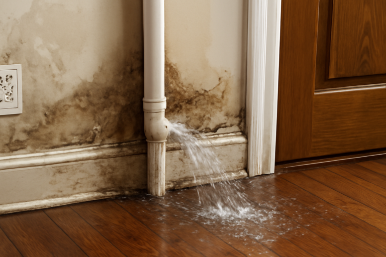 Broken Pipe Water Damage Restoration