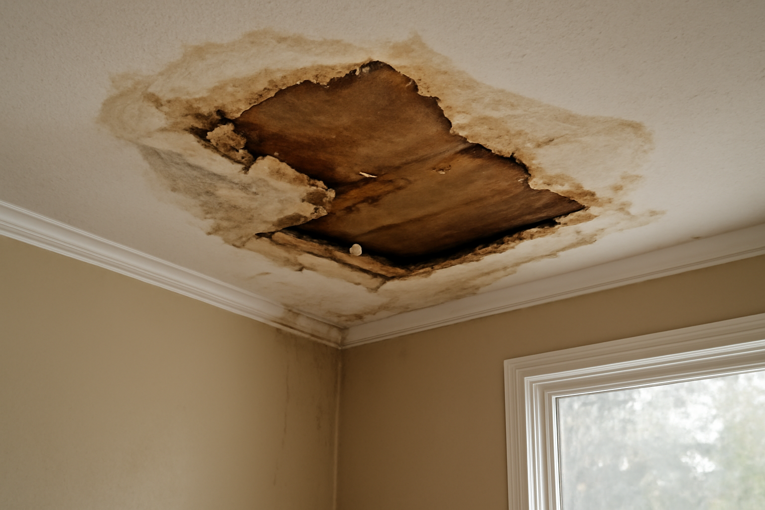 Ceiling Water Damage Repair in Minnetonka, MN