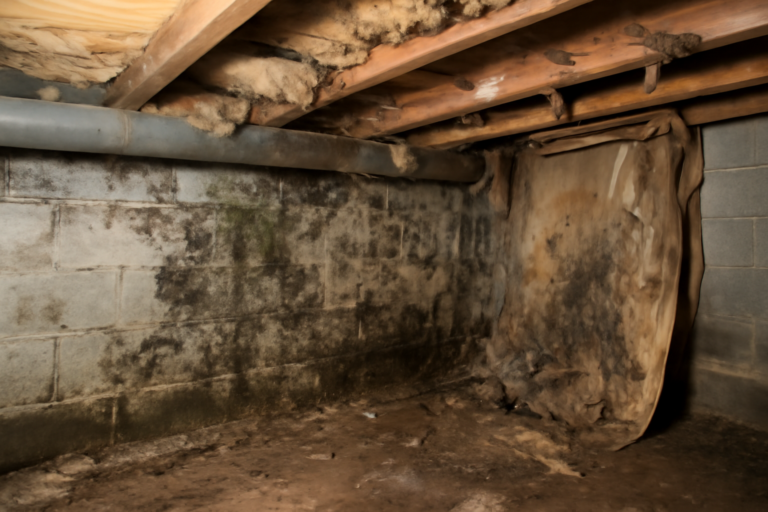Crawl Space Mold Remediation