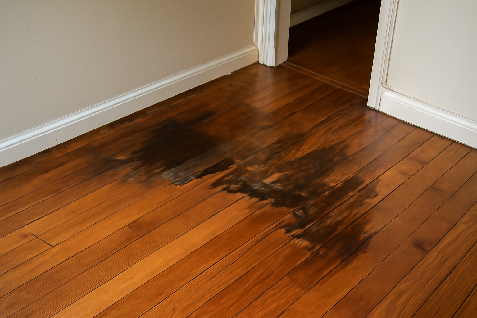Hardwood Floor Water Damage Repair in Maplewood, MN