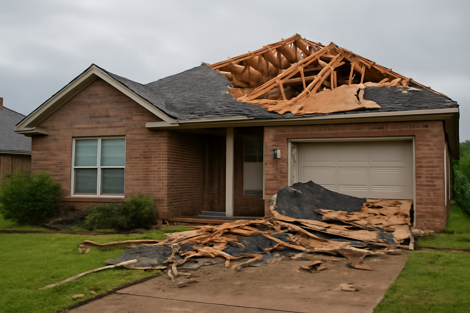 Hurricane Damage Restoration in Faribault, MN