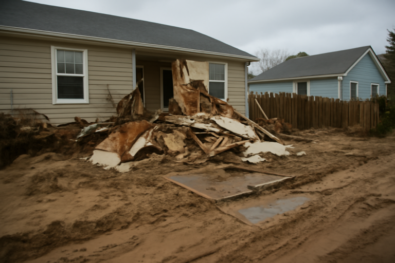 Storm Surge Damage Cleanup