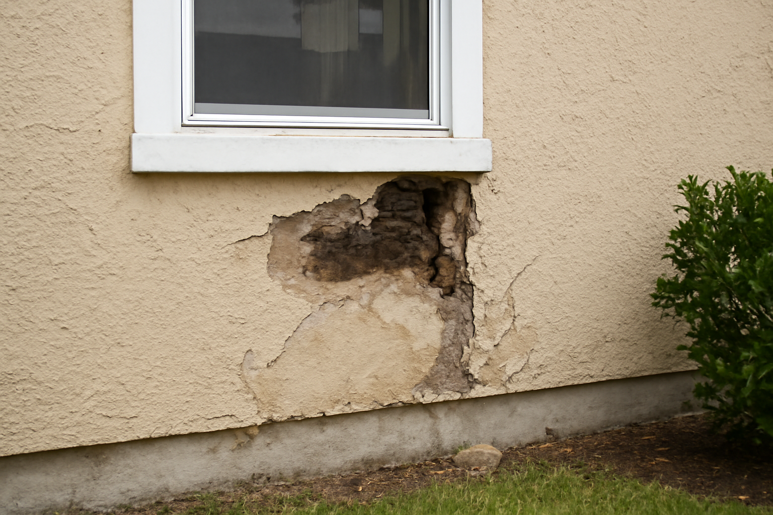Stucco Water Damage Repair in Rosemount, MN