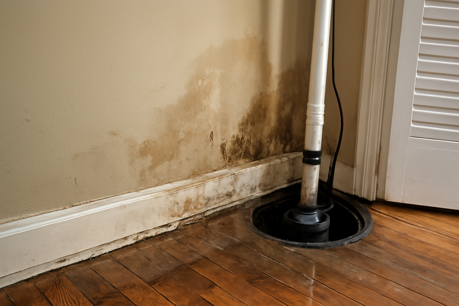 Sump Pump Failure Water Damage Restoration in Delano, MN
